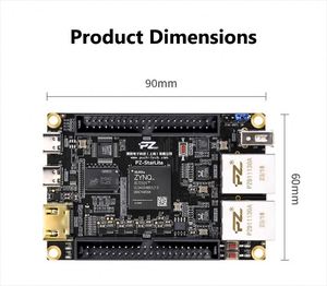 Placa base FPGA PZ7010-StarLite PZ7020-StarLite (Serie ZYNQ 7000, ZYNQ7010) con compatibilidad PYNQ y doble Ethernet Gigabit - Product Image 5