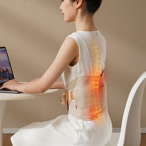 Corrector eléctrico de masaje de acupuntura corporal para oficina, soporte Lumbar para aliviar el dolor de espalda, Corrector de postura, columna vertebral - Product Image 2