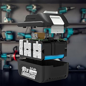 18V 리튬 배터리 충전식 무선 전동 공구 배터리 18V 배터리 및 충전기 - Product Image 3