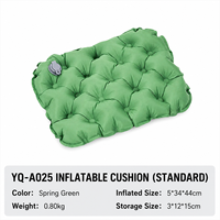 Coussin de camping gonflable imperméable Da Niu, pliable, ultraléger et portable pour la randonnée et les pique-niques en extérieur