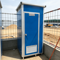 Toilettes mobiles portables à faible coût pour chantiers de construction de petite taille, événements locaux, parcs communautaires et zones rurales