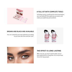 Custom Own Logo <b>Lash</b> <b>and</b> Brow <b>Lift</b> <b>Kit</b> With <b>Tint</b> Private Label Lashlift Lotions Professional <b>Lash</b> Lifting <b>Kit</b> - Product Image 4
