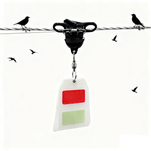 Repelente Helicoidal Giratorio de 360 Grados para Aves, para Líneas Eléctricas de Alta Tensión, Evita Golpes de Aves por Cortes de Energía - Product Image 6