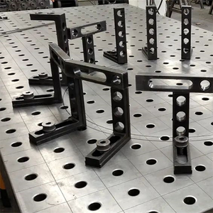 Mire <span class=keywords><strong>como</strong></span> los robots soldan en este sistema de mesa de soldadura 3D de hierro fundido de alta resistencia - Product Image 5