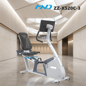 紧凑型平衡卧式健身车带同步屏幕健身器材 MND 健身有氧运动机适合青少年健身俱乐部连锁低维护成本 - Product Image 1