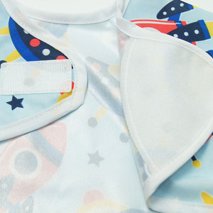 Offre Spéciale Bébé Tablier À Manches Unisexe Toddler Infantile Imperméable <span class=keywords><strong>Blouse</strong></span> Manche Bavoirs - Product Image 3