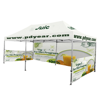 Tente Pop-Up Publicitaire Pliable 3x4,5m pour Salons Professionnels, Événements, Sports, Fêtes, Mariages – Toile Oxford 500D – Prix Abordable