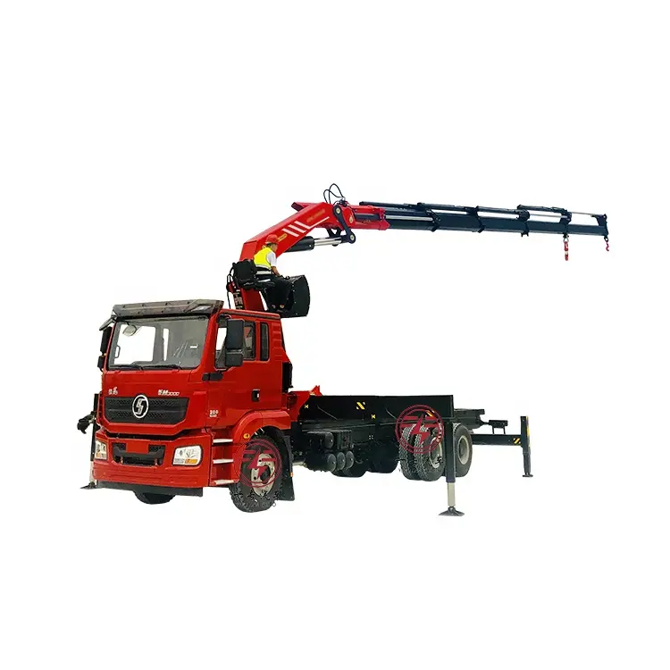 Laden 10/12/16/25 Tons Boom Arm 4X4 6X4 Crane Hydraulische Truck Kranen Prijs Truck Gemonteerd mini Kraan Truck