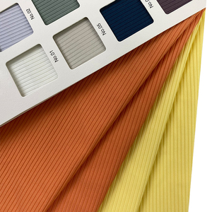 Thể Thao Yoga Jacquard Vải Trọng Lượng Nhẹ 180 GSM Sọc Gân Co Giãn Vải 87% Polyester 13% Spandex - Product Image 1