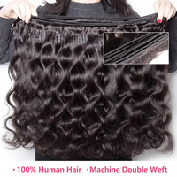 Lots de Cheveux Humains Vierges Naturels Lisses avec Closure et Frontal en Dentelle HD 12A – Vente en Gros Fournisseur Noir Naturel Usine