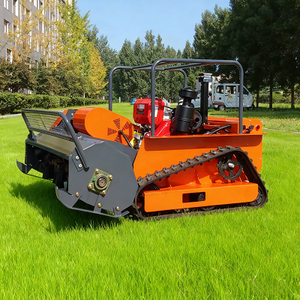 Tosaerba Cingolato a Controllo Remoto 2025, 12HP, Velocità Regolabile 0-5km/h, Altezza di Taglio Regolabile - Product Image 1