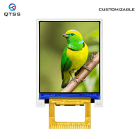 QTSS 1,77 Zoll 128x160 IPS TFT LCD Modul mit 262k Farben 250cdm2 Helligkeit Vollfarbdisplay 20-Pin GC9106 MCU Schnittstelle