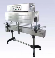 Machine d'étiquetage automatique de film PVC pour tunnel, applicateur de film rétractable pour bouteilles, machine d'emballage