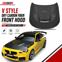 Capó de Fibra de Carbono Seca Estilo AE para BMW M2 G87 Serie 2 G42 M240i 230i Coupé 2022+