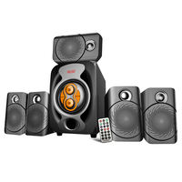 Altavoz de Cine en Casa de Alta Calidad, Altavoz con Woofer 5.1, Sistema de Altavoces de Cine en Casa 5.1, USB/SD/FM