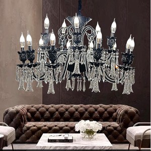Lámpara de Araña de Estilo Retro Francés 2025, Lámpara de Cristal, Iluminación de Lujo de Alta Gama, para Dormitorio, Comedor - Product Image 1