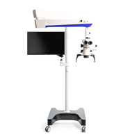 Microscope dentaire portable pas cher Zumax avec sources de lumière LED et longue distance de travail