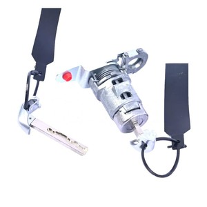 Cylindre de serrure de porte côté conducteur 13590041 avec 2 clés pour Cadillac Chevrolet GMC 07-22 - Product Image 4