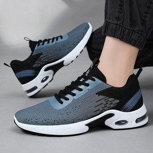 Zapatillas Deportivas Casuales para Hombre, Transpirables, Ligeras, con Cierre de Cordones, Calzado Cómodo para Caminar, Forro de Algodón - Product Image 3