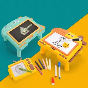 2 in 1 mini lcd zeichentafel magnetisches spielzeug für kinder ausbildung zeichentafel zum lernen architektur kinder löschbares zeichentafel