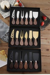 Juego de Cuchillos para Queso de Acero Inoxidable Ecológico de 4 y 6 Piezas con Tenedor para Crema, Utensilios de Repostería para Cocina, Aptos para Lavavajillas - Product Image 4