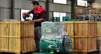 Alimenté par Yangdong 24kw 29kw Nouvelle conception 3 phases 380V 400V alternateur sans balais refroidi à l'eau silencieux disele générateur usine