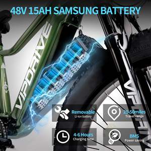 Mon magasin Vélo VTT 48V 15AH 750W 1000W à pneus larges pour adultes, multi-modes, écran LCD, EU/US, 60 lb, longue autonomie - Product Image 5