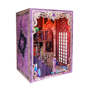 Kit Fai-da-Te Casa in Miniatura dei Tarocchi - Architettura Mistica con Mobili e Decorazioni per Casa delle Bambole - Product Image 1