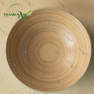 ชามผลไม้ไม้ไผ่สปันแบบคลาสสิกจากโรงงานผู้ผลิต (OEM) เป็นมิตรกับสิ่งแวดล้อม น้ำหนักเบา ใช้แล้วทิ้ง ความจุ 10 ลิตร สำหรับวางบนโต๊ะอาหารในครัว เหมาะสำหรับงานเลี้ยง - Product Image 5