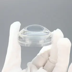 Custom PC PMMA Acrylic Plastic Lenses Polished Optical Concave Lens Plano Double Convex Lens LED Lamp Lenses