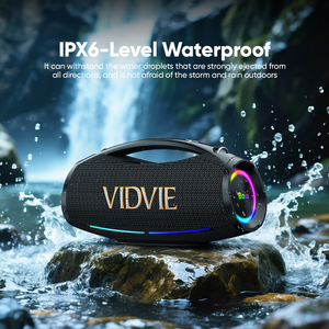VIDVIE Ngoài Trời Di Động Patio IPX6-Level Không Thấm Nước Điều Khiển Từ Xa 200W TWS Đảng Karaoke Loa Không Dây Với Kép Microphone - Product Image 5