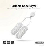 Sèche-chaussures portable alimenté par USB, stérilisation à l'ozone, chauffage PTC à température constante, conception multifonctionnelle, efficace et chaleureux