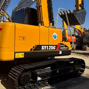 รถขุด Sany 125C/215C ปี 2022 ใช้งานน้อย เครื่องยนต์ เกียร์ มอเตอร์ PLC 12.5 ตัน ขาย - Product Image 3