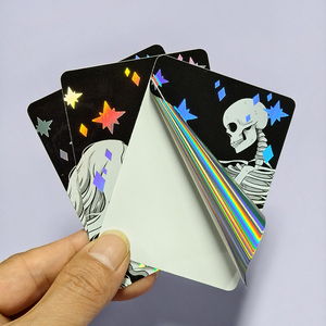 Die Cut Sticker Printing Custom <b>Holographic</b> Stickers Waterproof <b>Vinyl</b> PET PVC PP <b>Holographic</b> Stickers For Brand Shop Cafe Events - Product Image 1