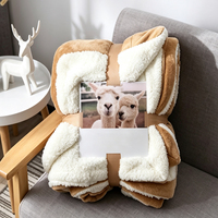 OEM ODM Hochwertige Decke mit Individuell Bedruckten Designs Superweiche Gestrickte Wurfdecke aus Flanell-Fleece