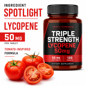 Comprimés de Lycopène Antioxydant Premium pour la Prostate, Prix Usine, 60 Comprimés, Usage Adulte, Pour Femmes Enceintes, Végétalien, Sans Gluten - Product Image 4