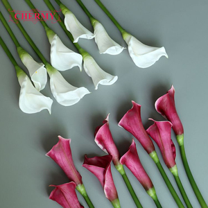 Offre Spéciale – <span class=keywords><strong>Fleurs</strong></span> Artificielles Calla Lily en PU Effet Naturel de 65 cm – Vente en Gros pour Mariages et Décoration de Table – Fournisseur - Product Image 4