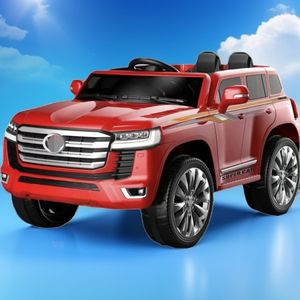 Mobil mainan anak-anak Off-Road berlisensi, mobil listrik LED MP3 plastik Remote Control anak usia 2-7 tahun - Product Image 2