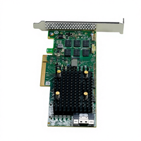 Tarjeta Controladora RAID de Matriz de Discos Duros SAS/SFF-8654 de 8 Puertos NVMe 4G Boardcom LSI 9560-8i SAS3908 05-50077-01