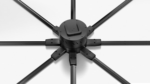 Kích Thước Lớn 180Cm Hologram Fan Chiếu Quảng Cáo Điện Thoại Thông Minh PC APP Wifi 3d <span class=keywords><strong>Holographic</strong></span> Led Fan Hiển Thị - Product Image 5