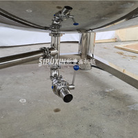 Machine de mélange 3000L pour produits de lotion GZSPX monocouche avec montée sur l'échelle