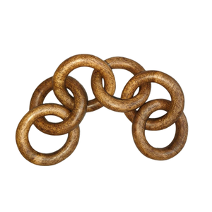 Eslabones Redondos de Madera Pulidos a Mano, Naturales y Ecológicos para Decoración del Hogar, Fabricación de Joyas y Proyectos Creativos - Product Image 5