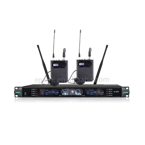 Micrófono Inalámbrico Digital de Doble Canal con Infrarrojos SL-6200 con Tubo Electrónico para KTV, <span class=keywords><strong>Karaoke</strong></span>, Canto, Fiestas, Escenarios - Product Image 4