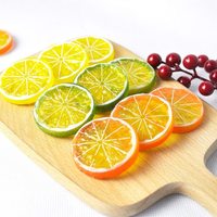 Keuken Bruiloft Nep Citroen Decoratie Benodigdheden Kerst Fruit Ornament Simulatie Citroenschijfjes Kunstfruit