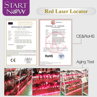 Module de positionnement laser vert 20*90 520nm 30mW pour machine à broder et découpe de tissu