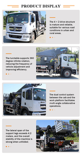 Camion nacelle télescopique Dongfeng 4x2 27M, transmission manuelle diesel, pour travaux en altitude - Product Image 6