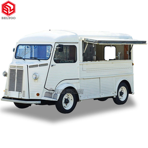 Carrito eléctrico personalizado para cocina, camión móvil, restaurante, camioneta de comida rápida Vintage, camión de helado de boda - Product Image 6