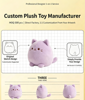 Jouets en peluche d'animaux personnalisés assortis, rembourrés en coton PP doux, collection de cadeaux en gros OEM ODM pour enfants