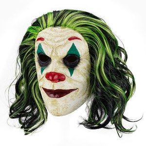 Máscara de Plástico de Halloween, Diseño de Payaso Revenant Inspirado en Películas, para Disfraces, Fiestas de Baile y Eventos de Terror - Product Image 3