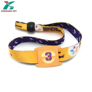 Nhà máy tùy biến không thấm nước <span class=keywords><strong>RFID</strong></span> dệt tổ chức sự kiện dây đeo cổ tay 13.56MHz miafre NFC ntag 213 vải Vòng đeo tay - Product Image 6